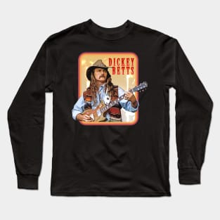 Vintage Retro Dickey Betts Long Sleeve T-Shirt